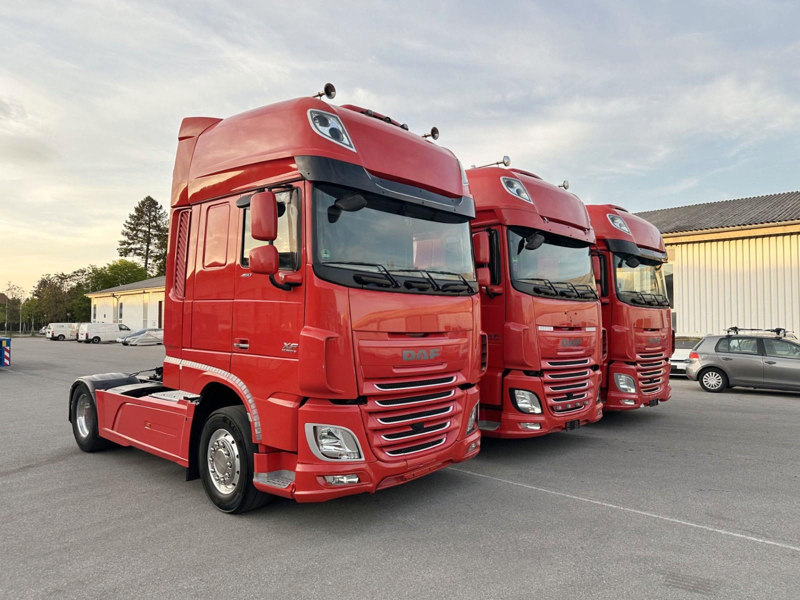 DAF 3 Stück,XF460,SSC,Retarder,ALU Felgen,STANDKLIMA