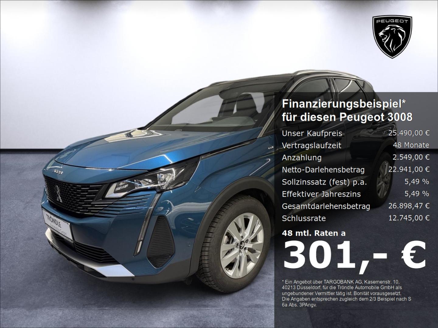 Peugeot 3008 Hybrid 136 GT Navi Digitales Cockpit LED AC