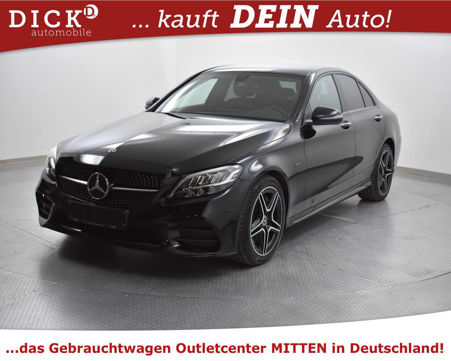 MERCEDES-BENZ C300de 2X AMG Line NIGHT+LED+STNDHZ+BURM+KAM+KEY - Image 3
