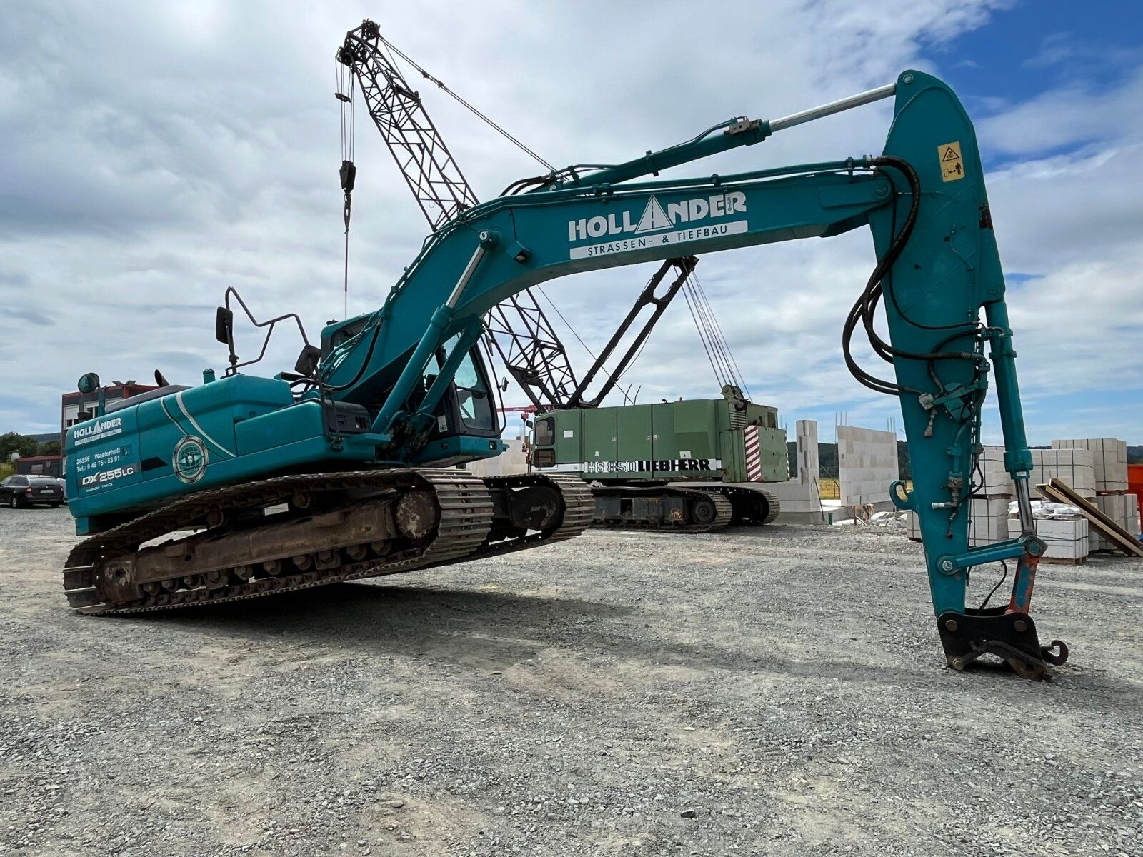Fahrzeugabbildung Doosan DX 255 LC Kettenbagger