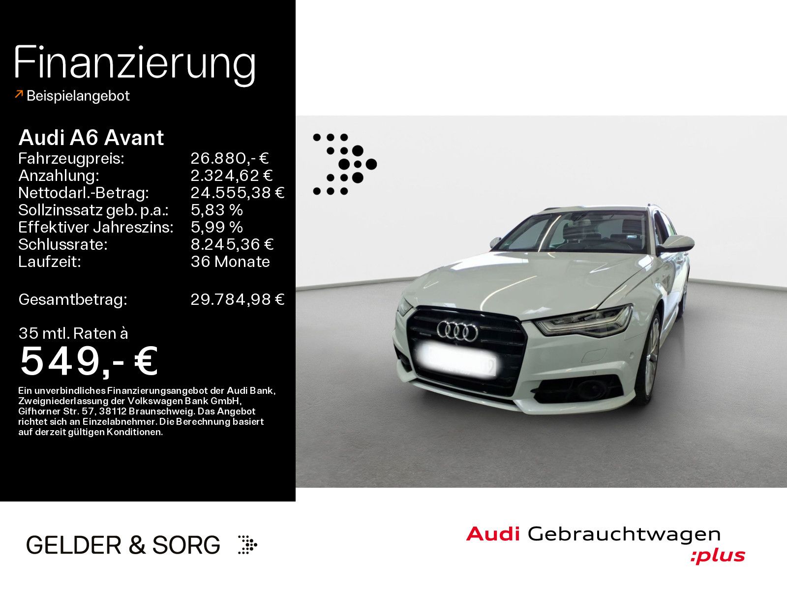 Audi A6 Avant 2.0 TFSI quattro S line LED HuD Massage foto 1