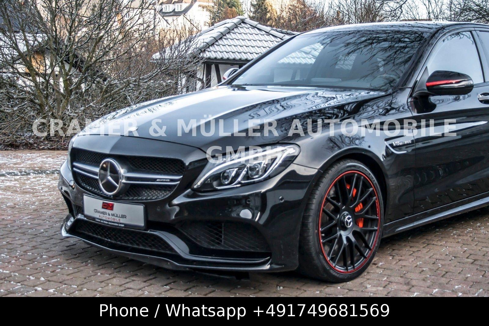 Mercedes-Benz W205 C63S AMG Edition 1 Schalensitze Perf. AGA
