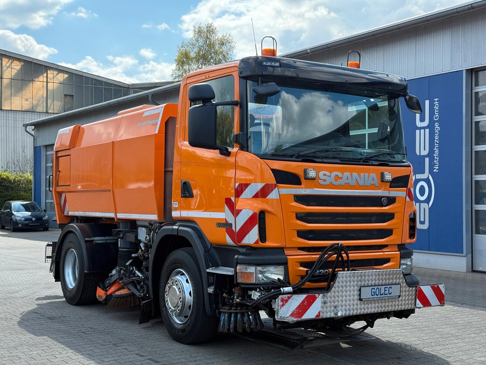 Scania G230 Kehrmaschine SCARAB Magnum
