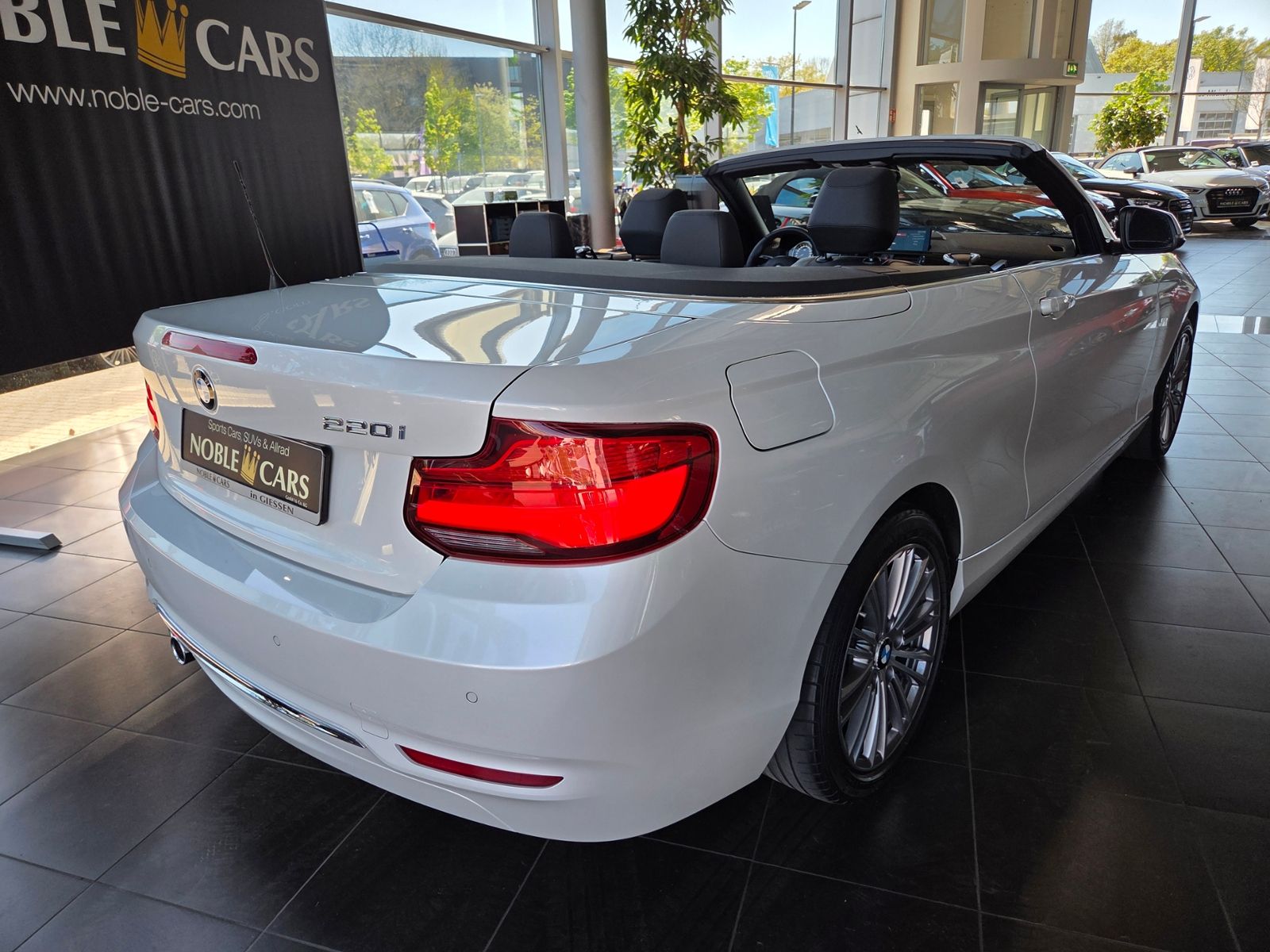 Fahrzeugabbildung BMW 220i Cabrio Luxury Line AHK LED NAV SHZ PDC ALU