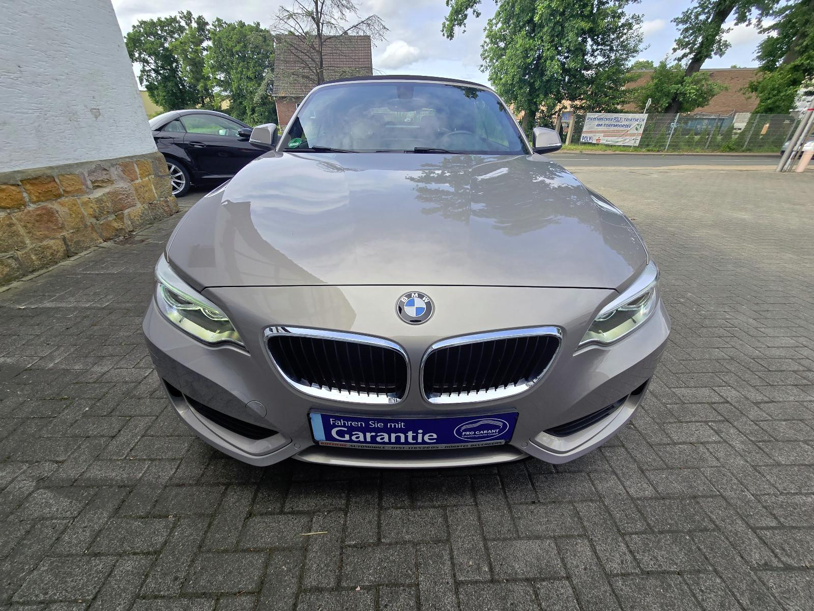 BMW 220i Cabrio 2,0,Automatik,LED,Navi,PDC,Sitzh