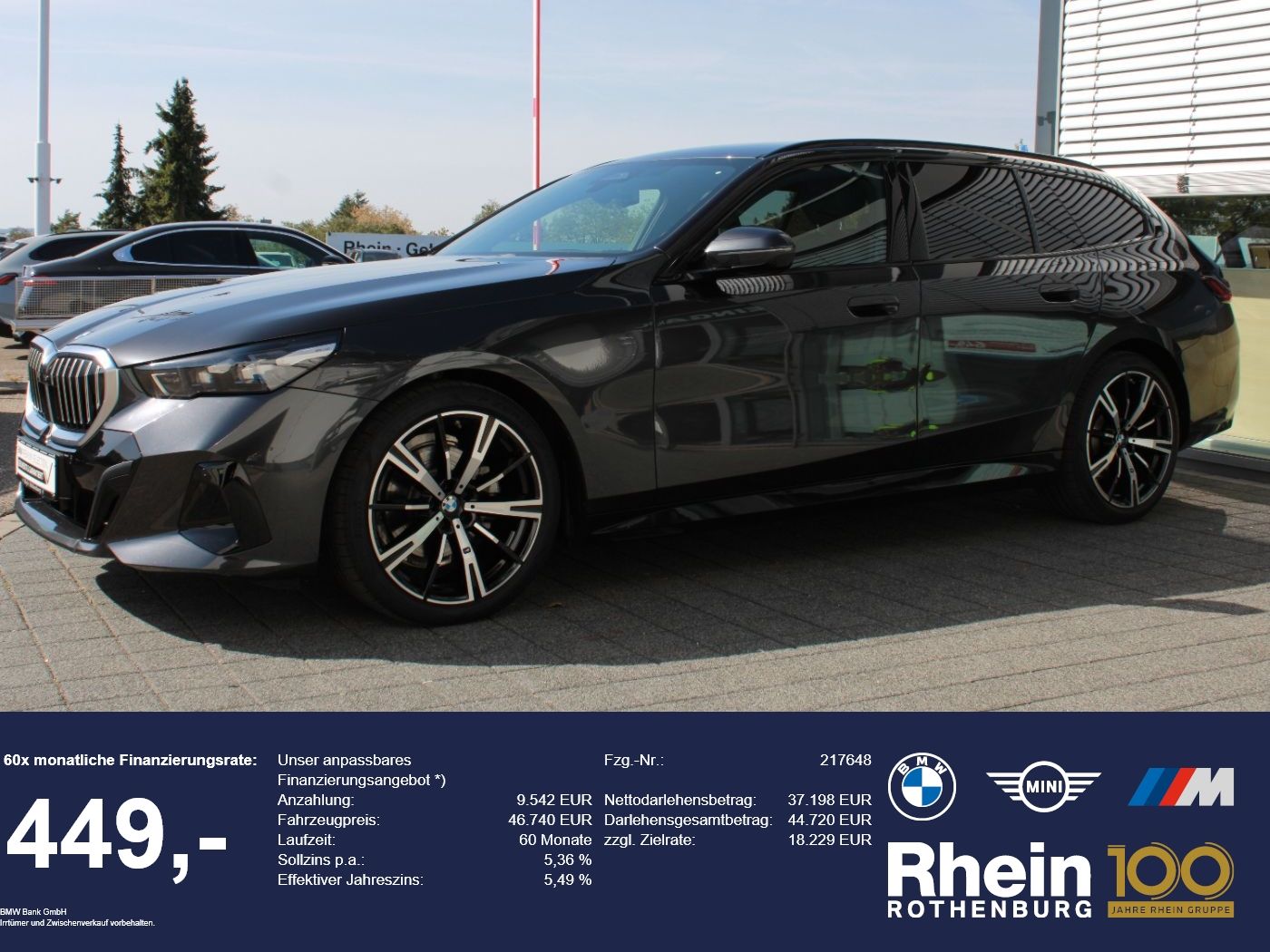 BMW 520d Touring M Sport 20 Zoll DA AHK Standhzg foto 1