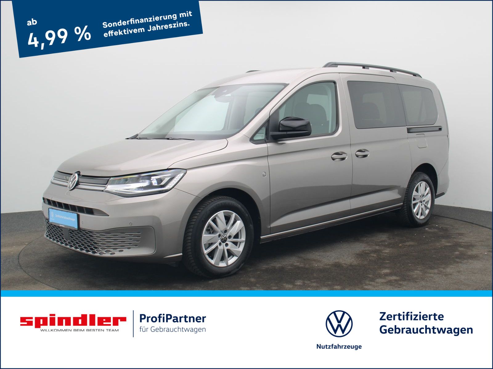 Volkswagen Caddy Maxi Life DSG/ Navi, 7Sitze, AHK, LED, RFK