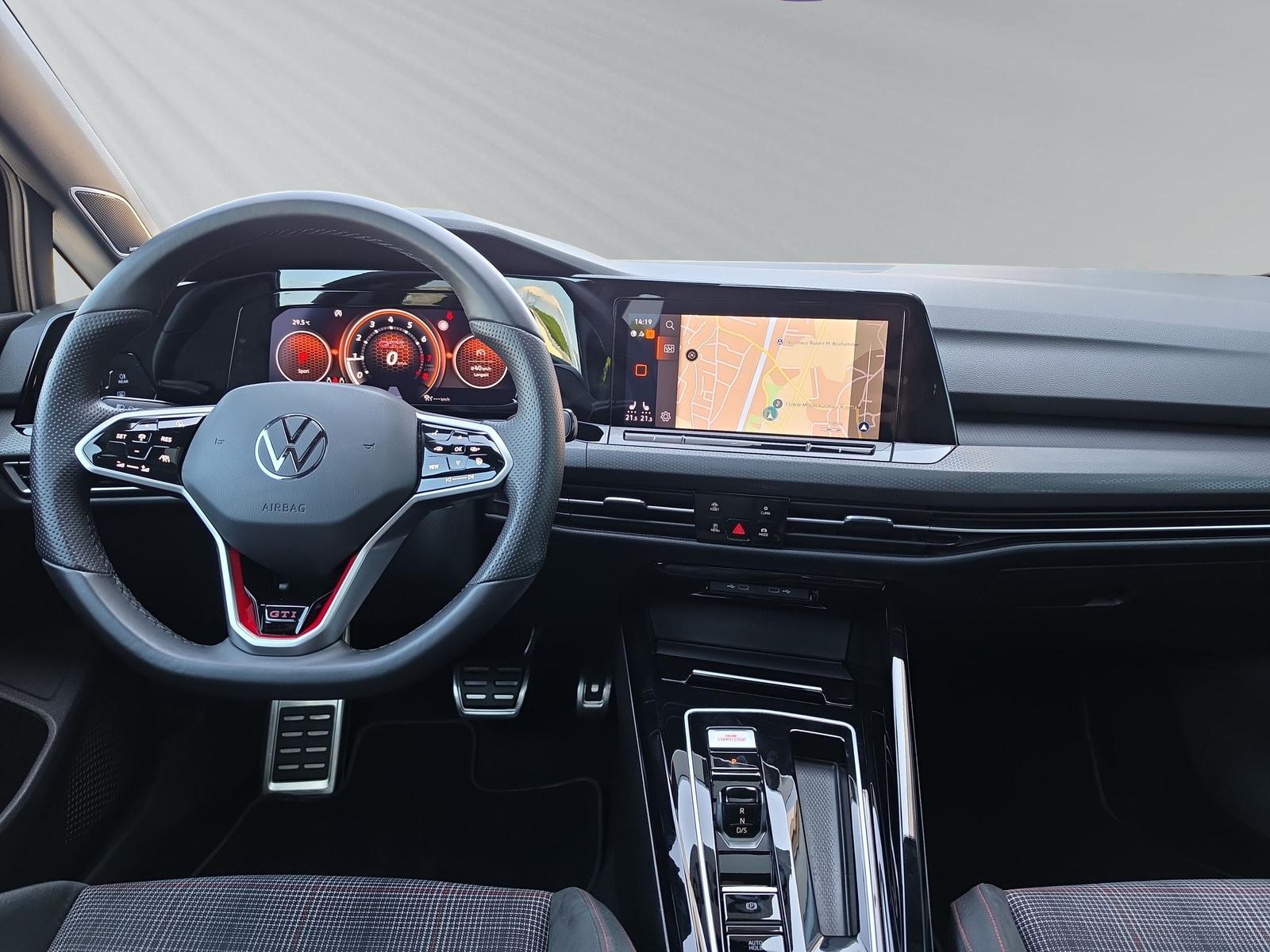 Volkswagen Golf VIII 2,0 TSI DSG GTI AHK+NAVI+RÜCK.KAM+HAR, миниатюра 12