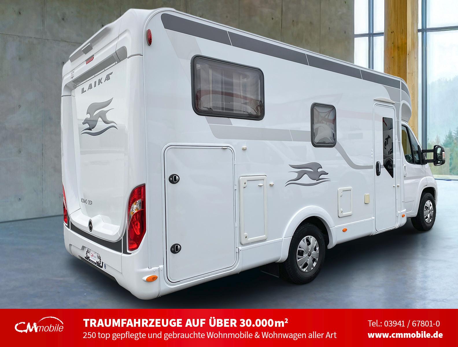 Laika Kosmo 209 - Hub&Einzelbetten - Garage -