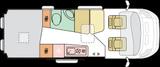 Adria Twin 600 SP Axess All-In Markise AHK Solar TVSat - Adria Twin sp