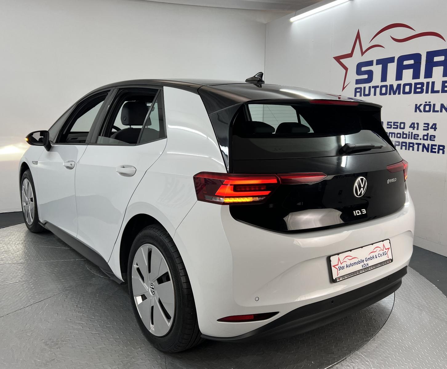 Volkswagen ID.3 Pro 58kWh 107kW 145 PS Wärmepumpe NAVI PDC