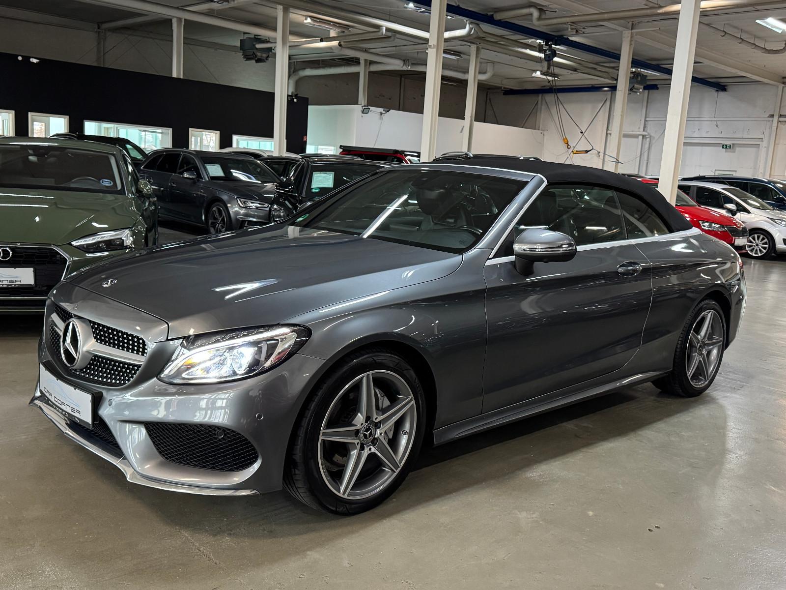 Mercedes-Benz C 200 9GT CABRIO 2X AMG LINE AIRSCARF 360°KAMERA