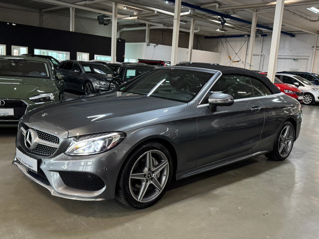 Mercedes-Benz C 200 9GT CABRIO 2X AMG LINE AIRSCARF 360°KAMERA