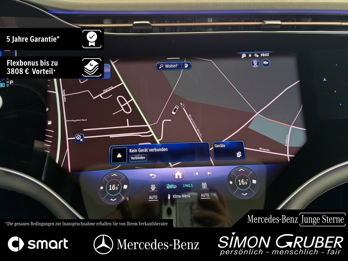 Fahrzeugabbildung Mercedes-Benz EQS 580 4M AMG Pano Hyper Sitzklima Massage