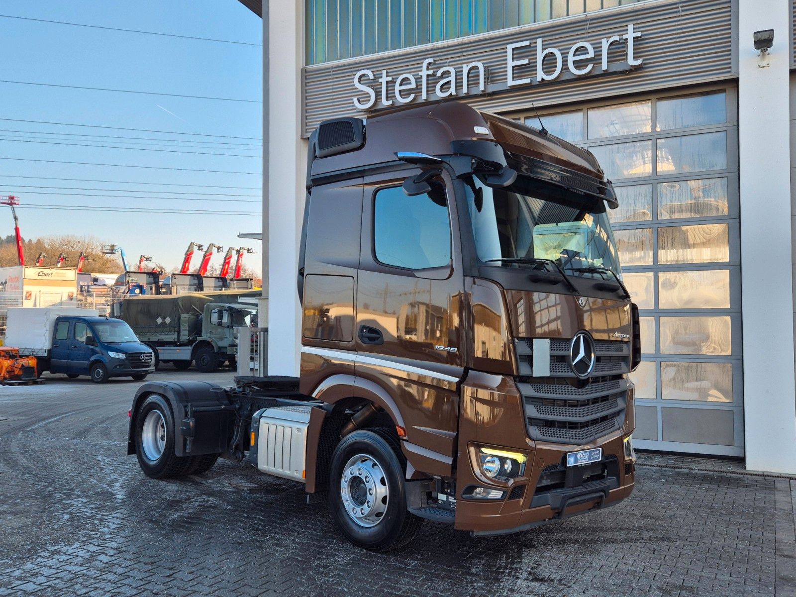 Fahrzeugabbildung Mercedes-Benz Actros 1848 LS Öl-Retarder Standklima BigSpace