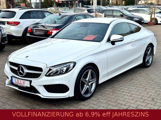 Mercedes-Benz C 180 Coupe-AMG-ALU-NAV-LED-KLIMA-TEMP-LEDER-KAM