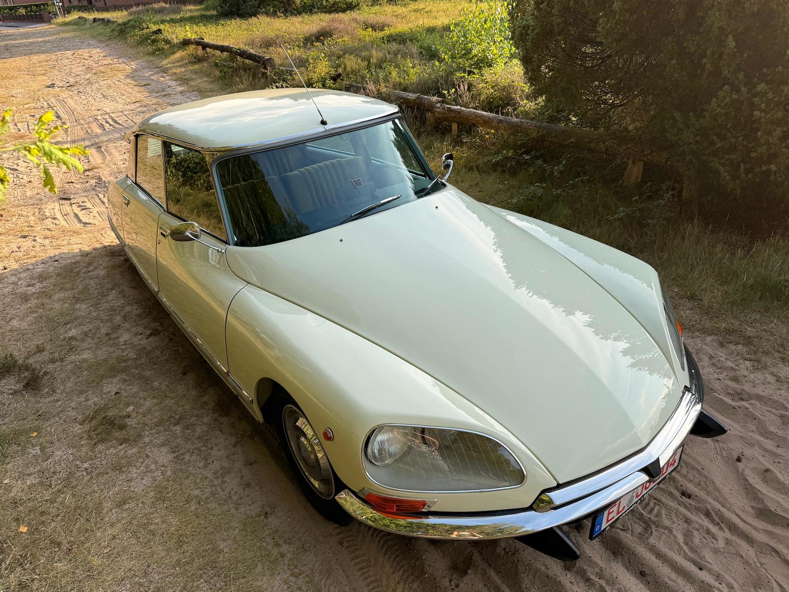 Citroën DS 23 i.e Pallas Klima Aut. FIVA Card Unikat 1