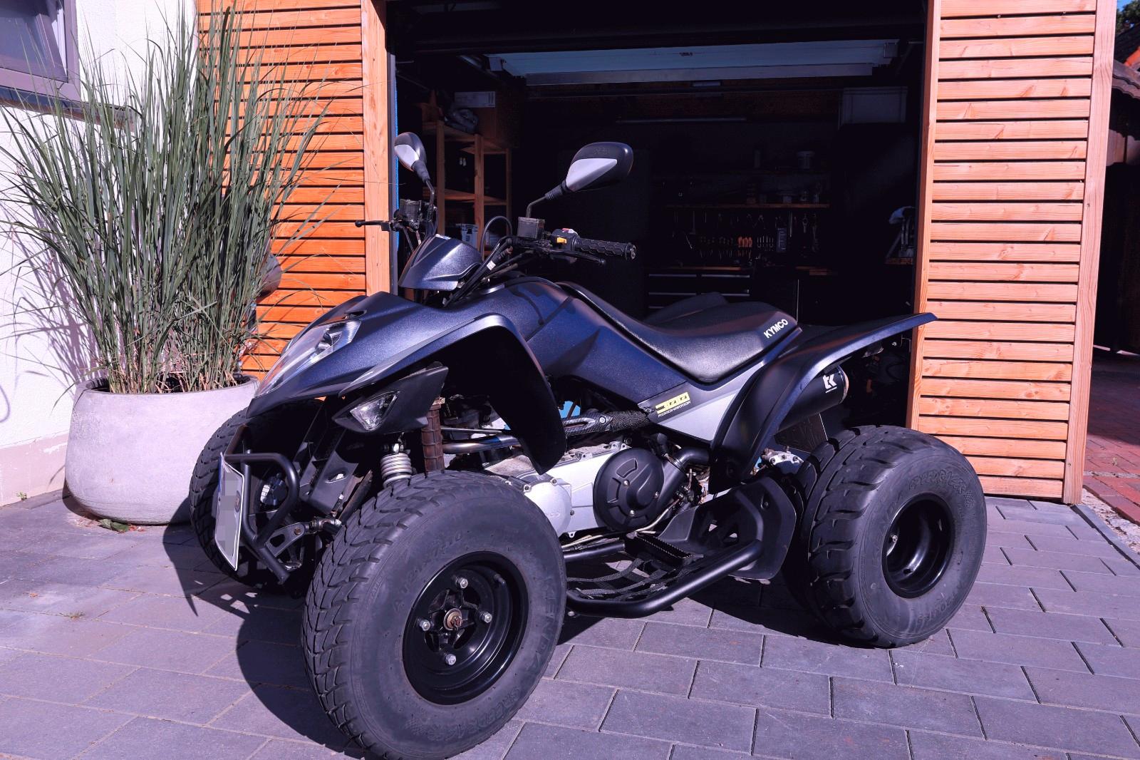Kymco  2015 — engine 271 cm³, 20 HP (15kW)
