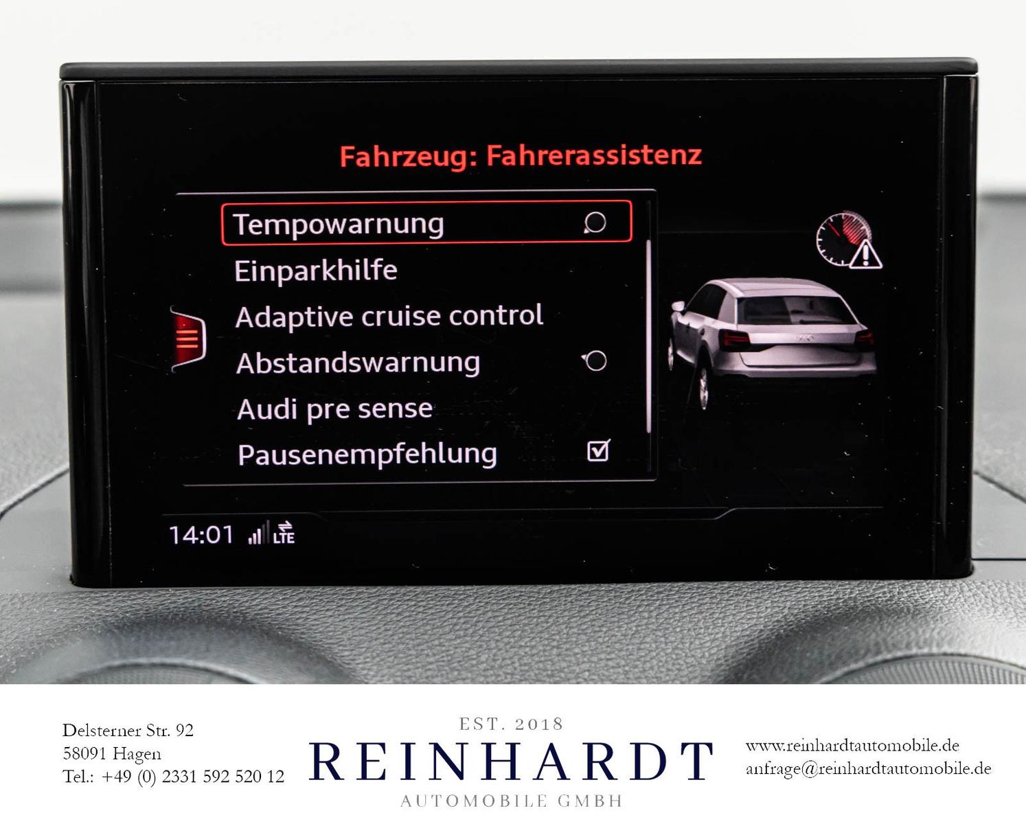 Audi Q2 35TFSi 2x S LINE BLACK ACC/PANO/AHK/KEYLESS