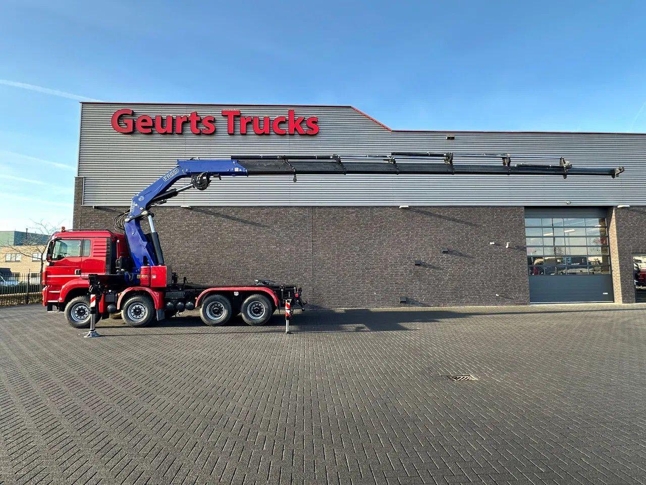 MAN TGS 35.480 BL 8X4 TREKKER-BAKWAGEN + FASSI 660 A