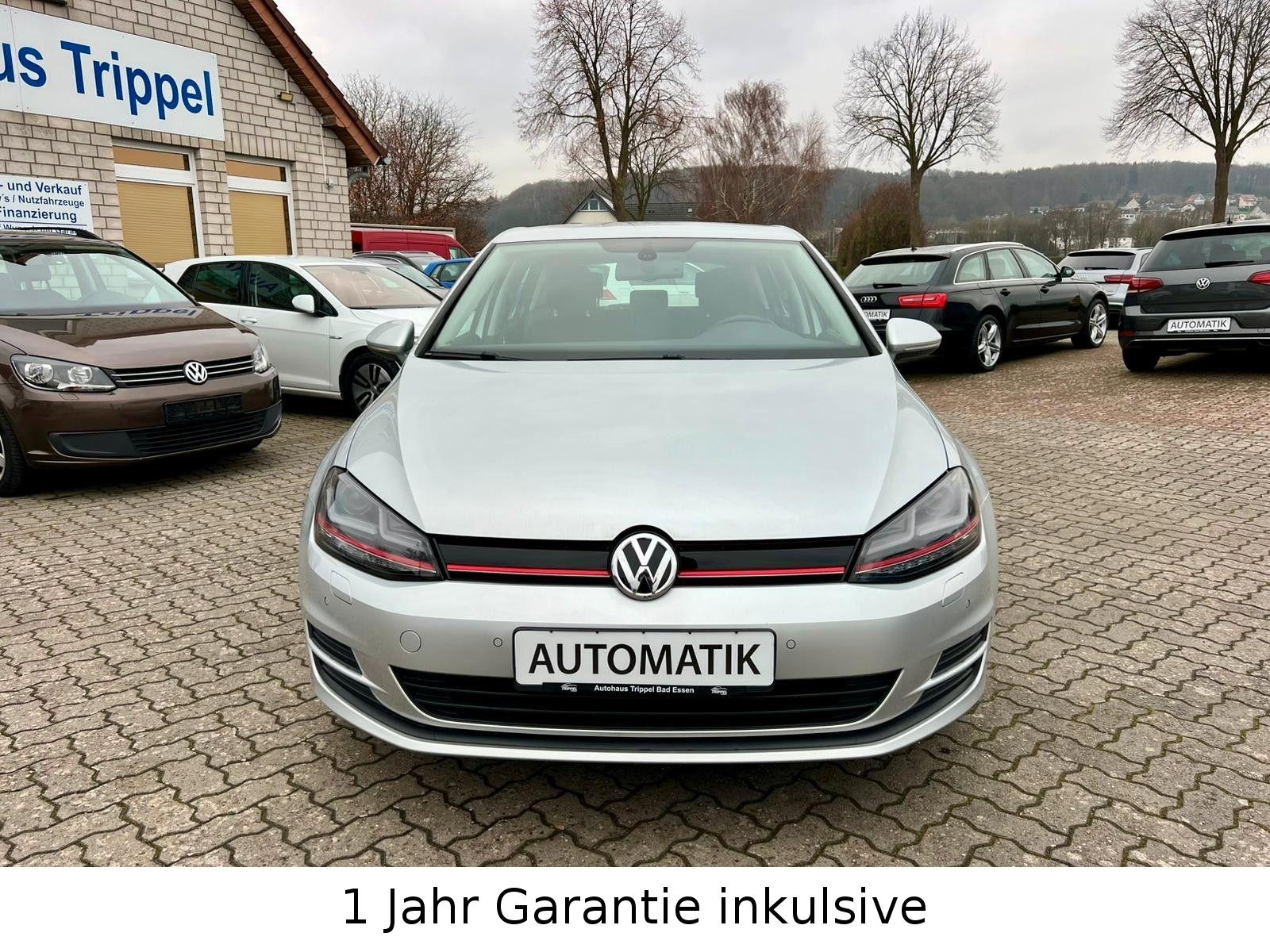Volkswagen Golf VII DSG AHK schwenkbar Standheizung LED
