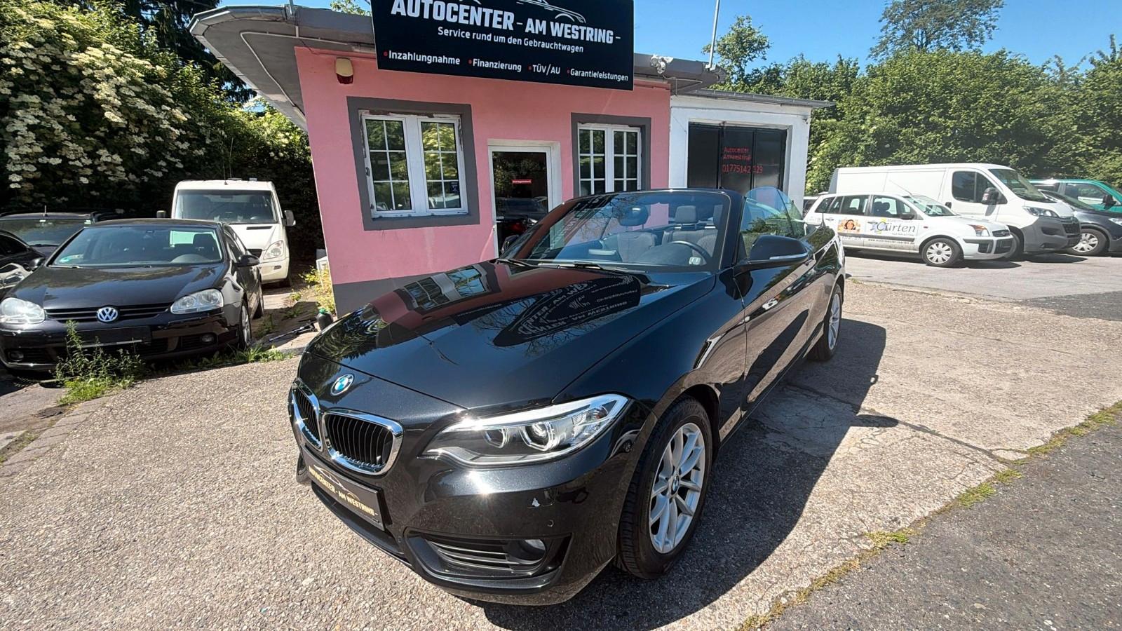 BMW 218 2 Cabrio 218 d Advantage