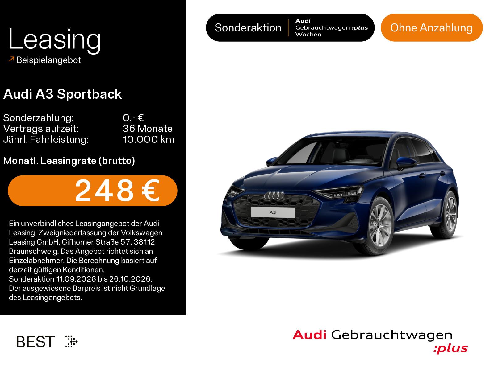 Audi A3 Sportback 35 TFSI*NAVI-PLUS*LED*KAMERA*STHZG*