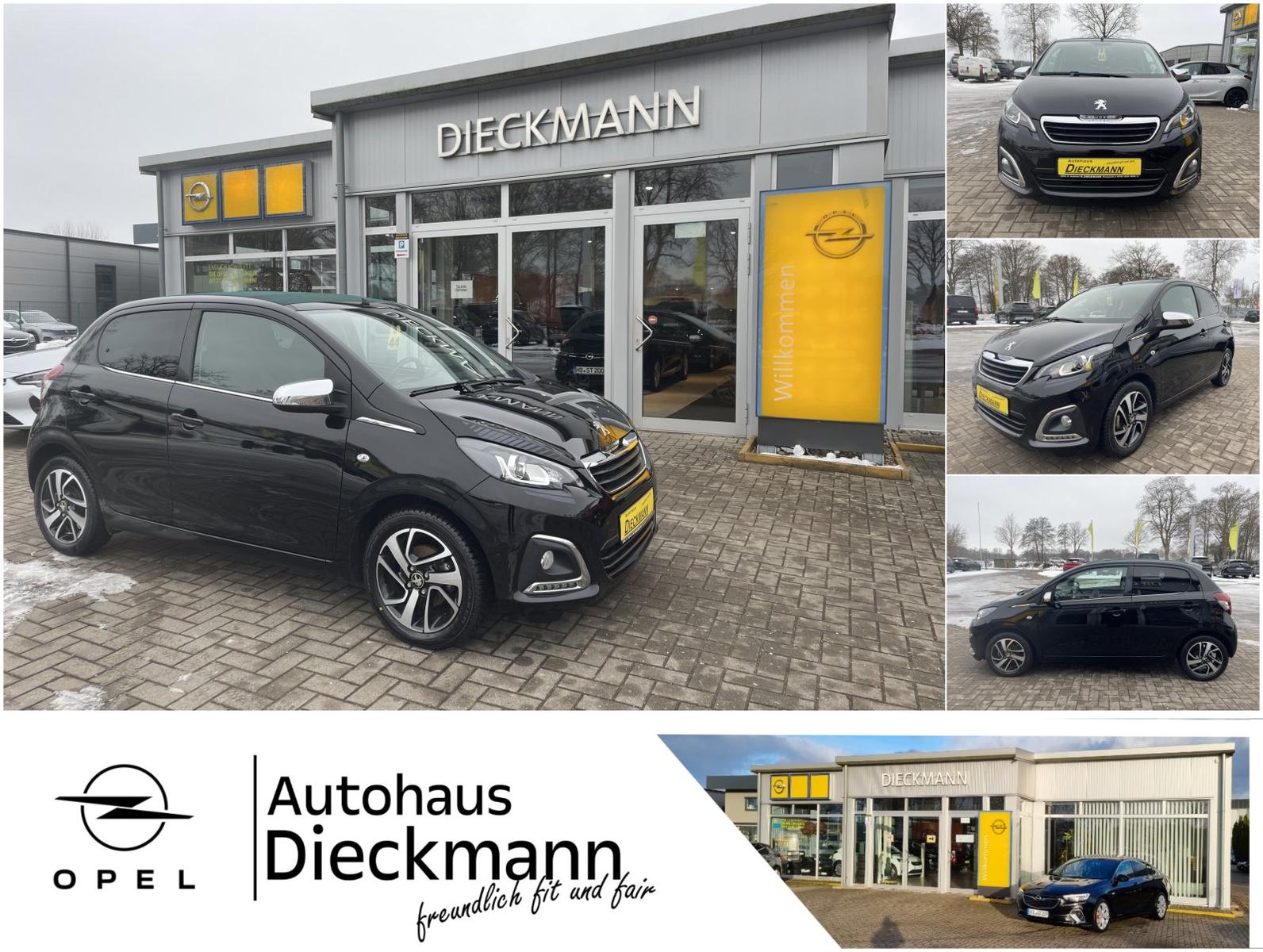 Peugeot 108 1.0 VTi TOP Collection SHZ Faltdach LM Allwe