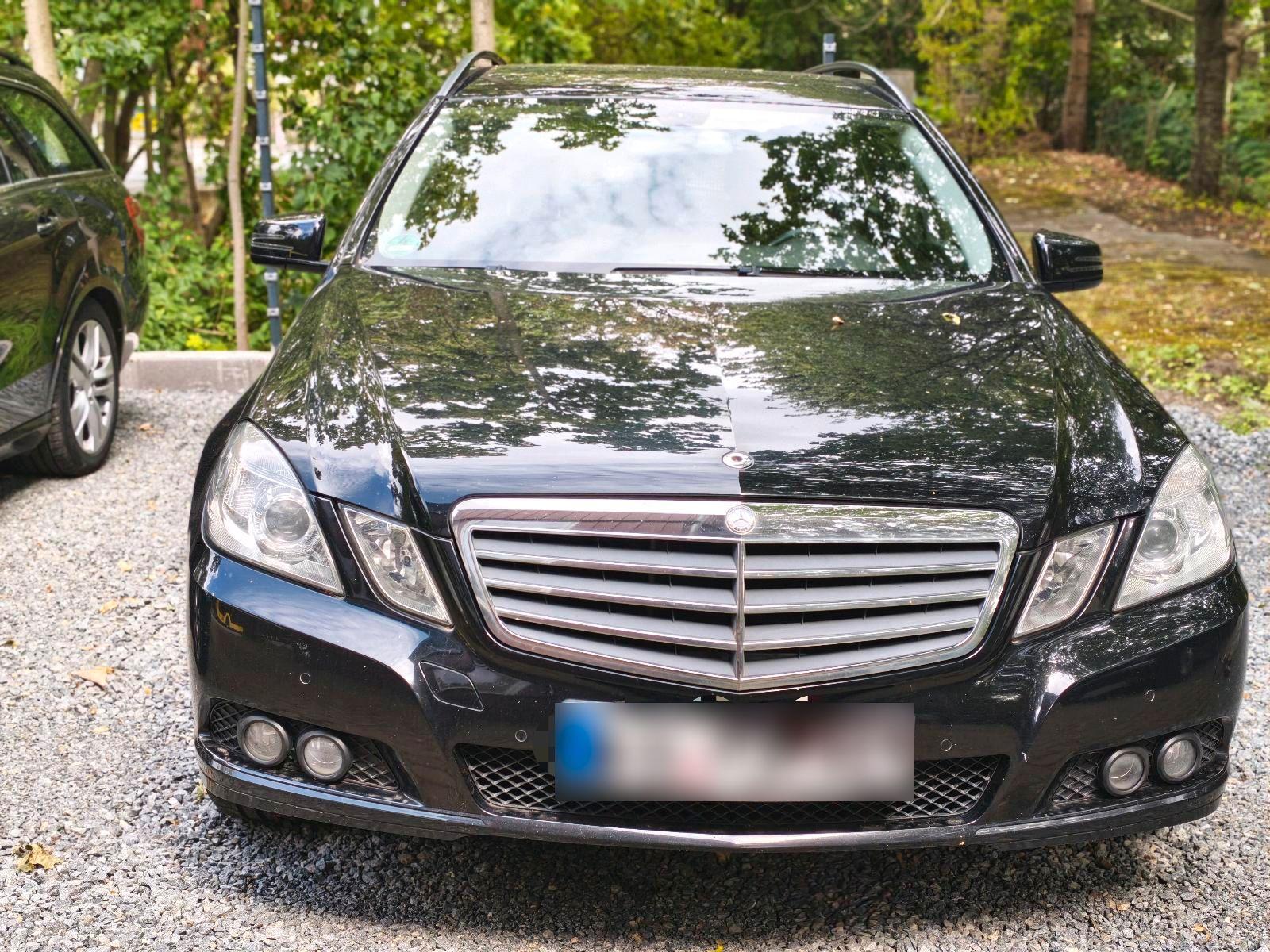 Mercedes-Benz E220 2010 — вигляд ззаду