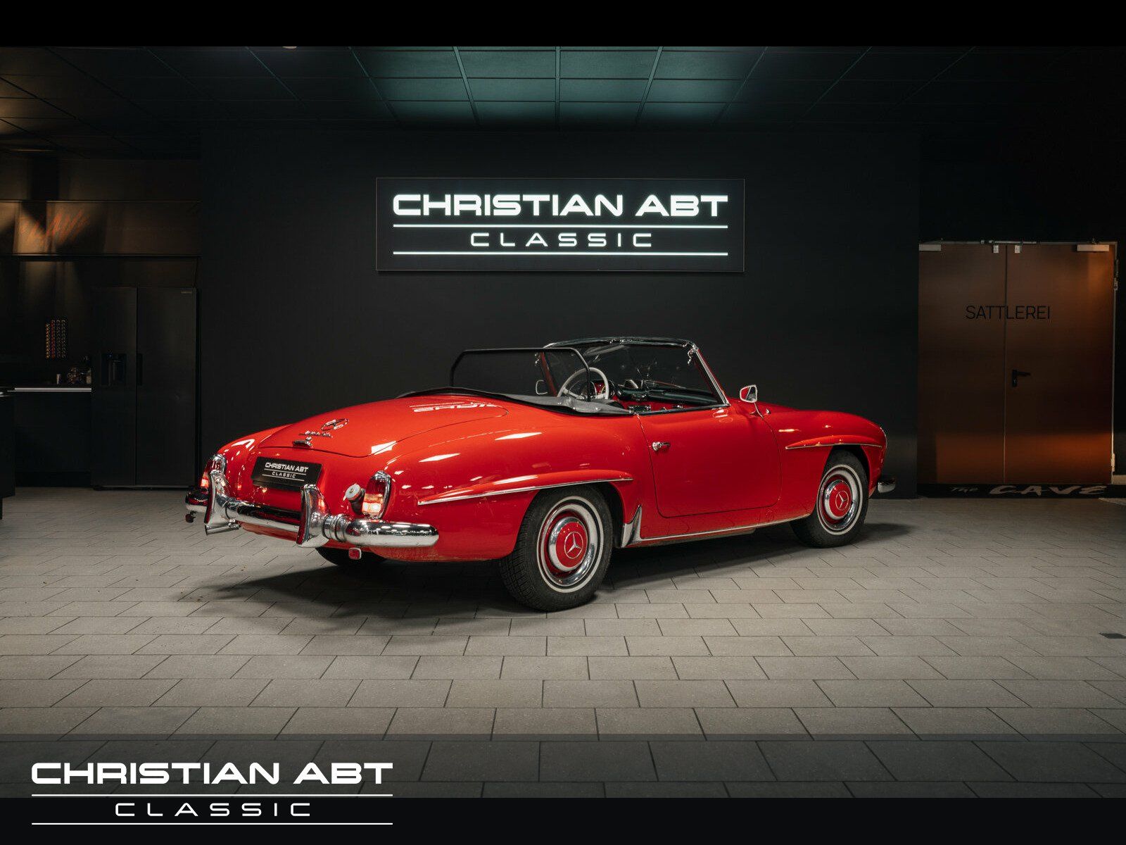 Fahrzeugabbildung Mercedes-Benz 190 SL 121 Cabrio
