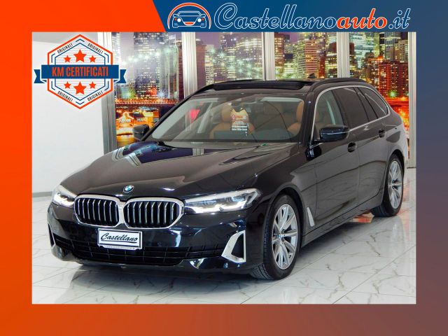 BMW BMW 520 d Touring Luxury Aut TETTO-NAVI-PELLE-LE