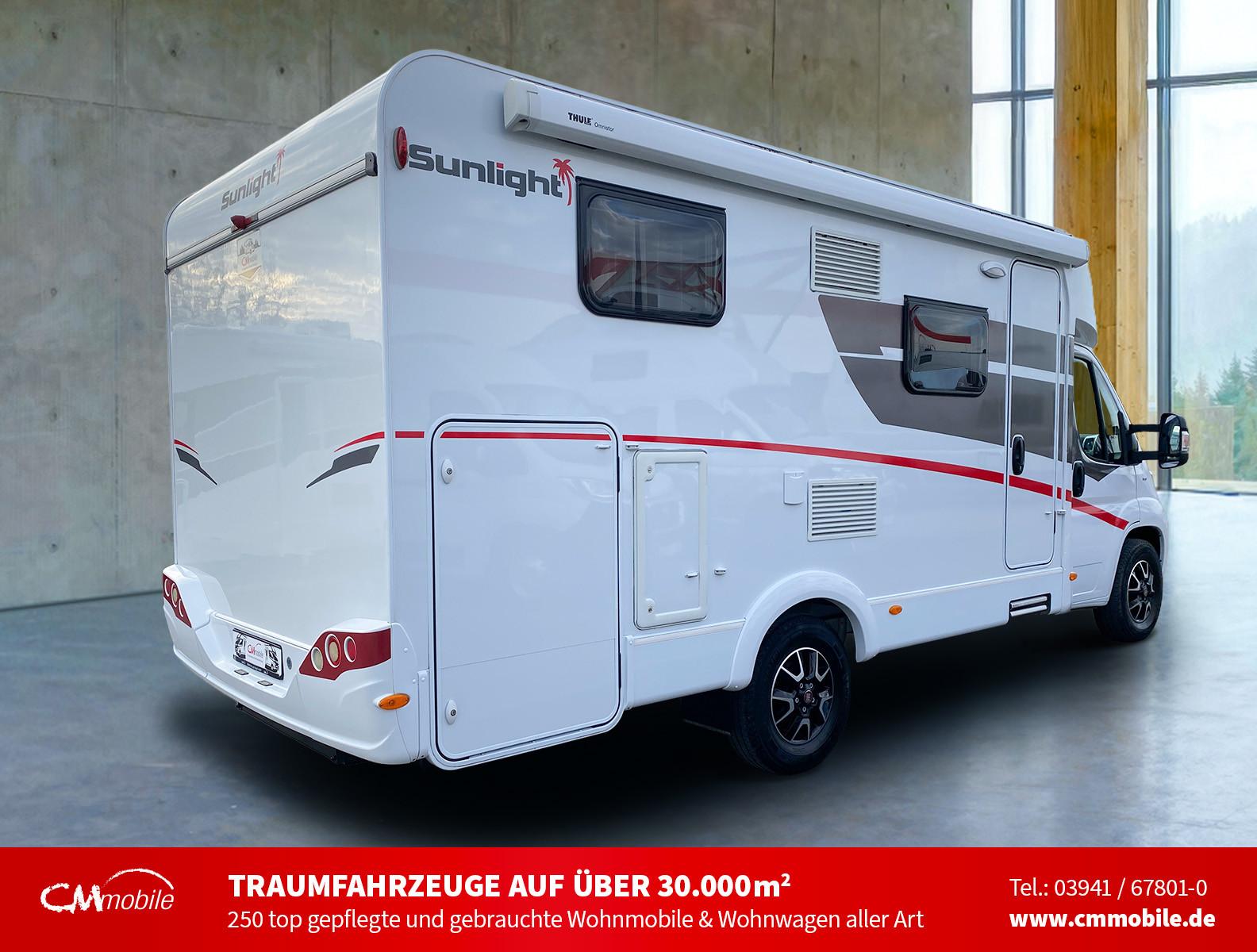 Sunlight T 66 - Einzelbetten - Garage -