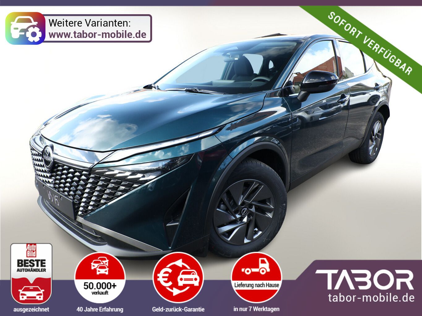 Nissan Qashqai AT Acenta LED ACC SHZ Kam Keyl LHZ PDC