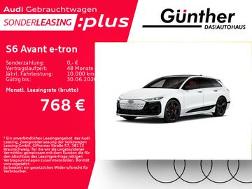 Audi Leasingangebot: Audi S6 Avant e-tron +WINTERRÄD+AHK+PANORAMA+SITZBELÜ
