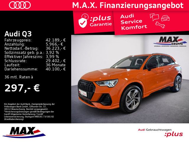 Q3 45 TFSI e S LINE S TRONIC LED+AHK+NAVI+OPTIK+