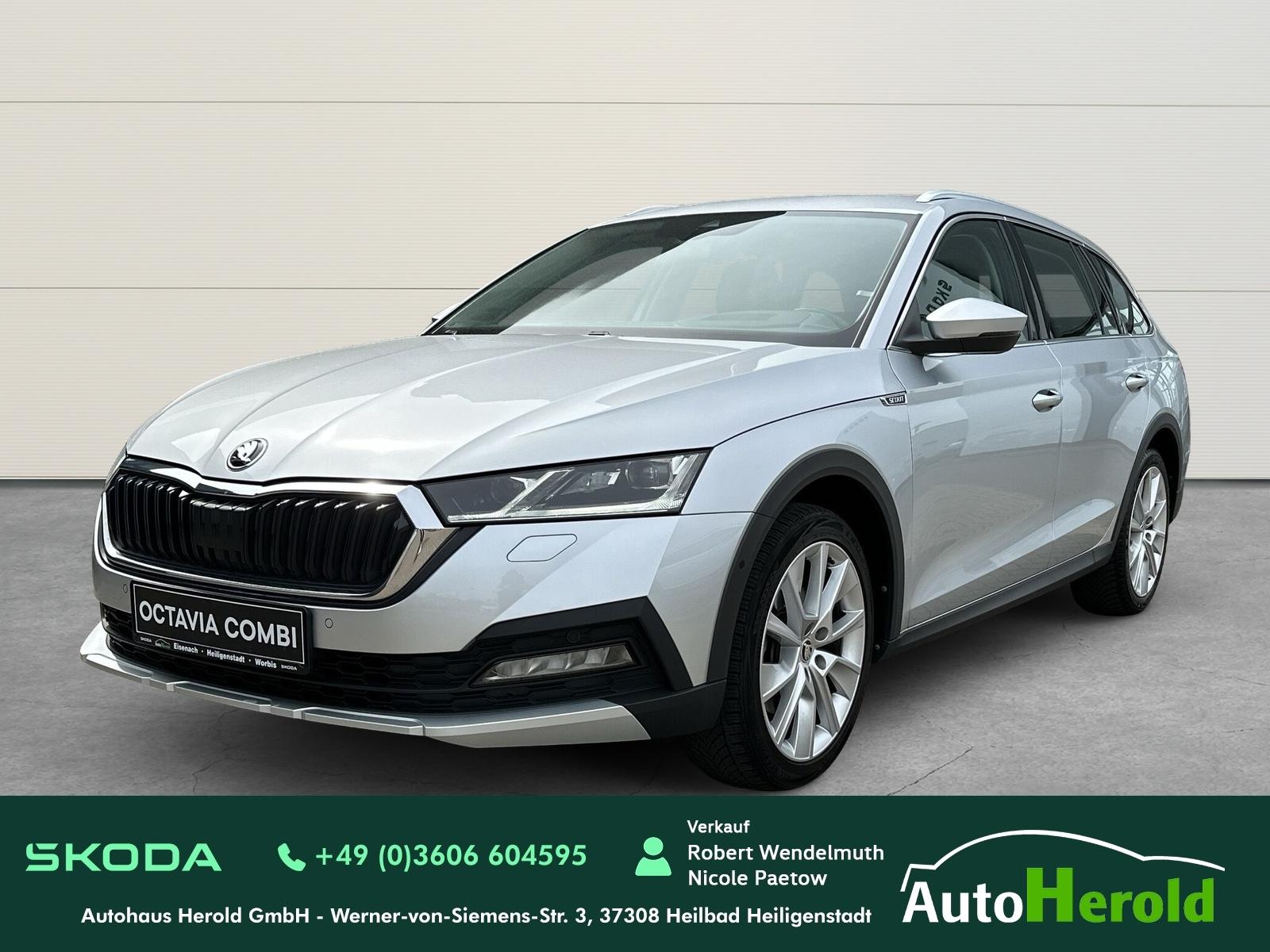 Skoda Octavia Combi Scout 4x4 Matrix+Allwetter+AHK+ACC