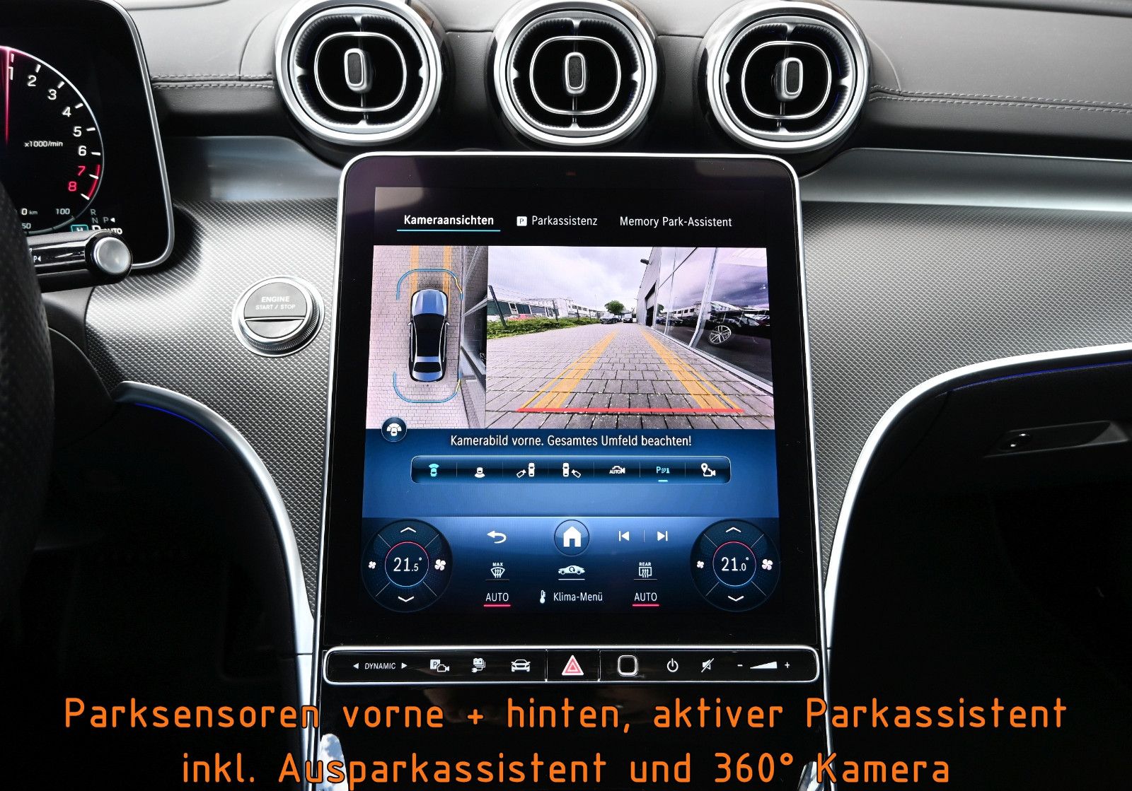 Fahrzeugabbildung Mercedes-Benz C 400 e 4Mat. AMG Line °UVP 100.026€°PANO°AHK°