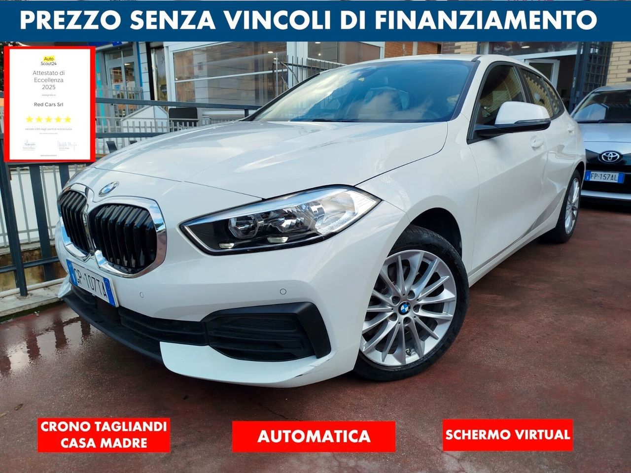 BMW Bmw 116d AUTOMATICO *PREZZO VERO* UNIPRO-TAGLIAN