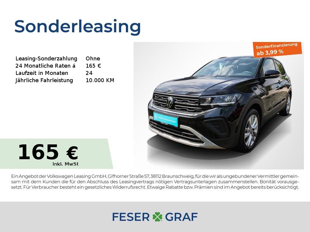 T-Cross 1.0 TSI Goal ACC Alu 17" LED Navi Sitzh.