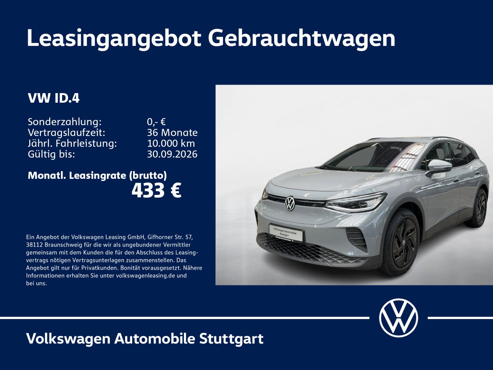 Volkswagen ID.4 Pro Performance Navi AHK Kamera