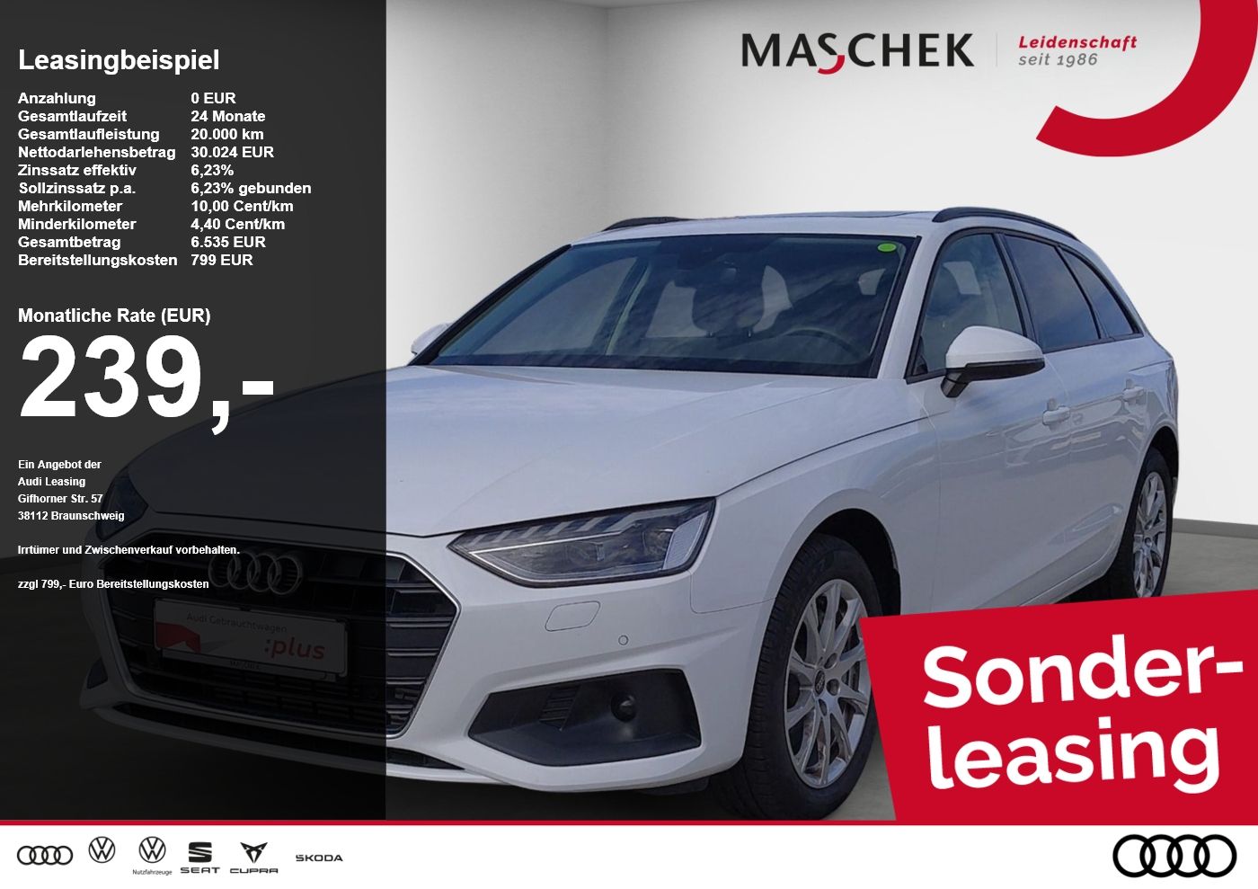 Audi A4 Avant 40 TFSI Pano Navi Matrix AHK