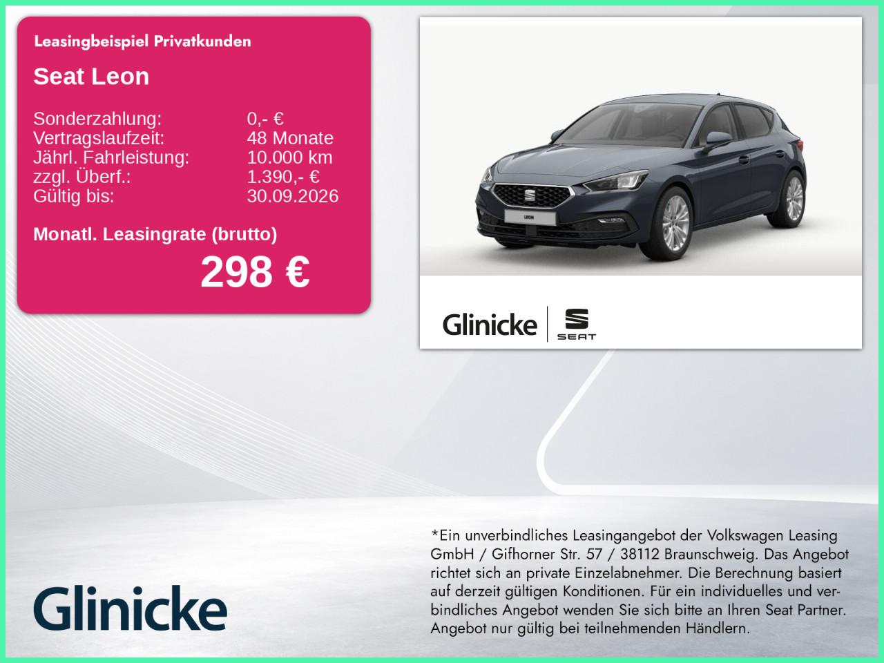Seat Leon Road Edition 1.5 eTSI 85 kW DSG Kessy