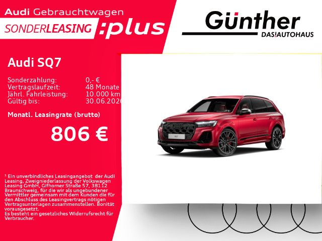 Audi SQ7 +WINTERRÄDER+7 SITZER+AHK+NACHTSICHT+STANDHE