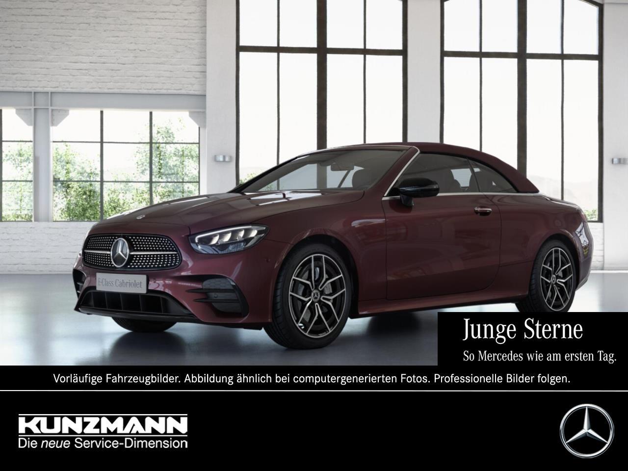 Mercedes-Benz E 220 d Cabrio AMG Night Distronic+ Memory 360°