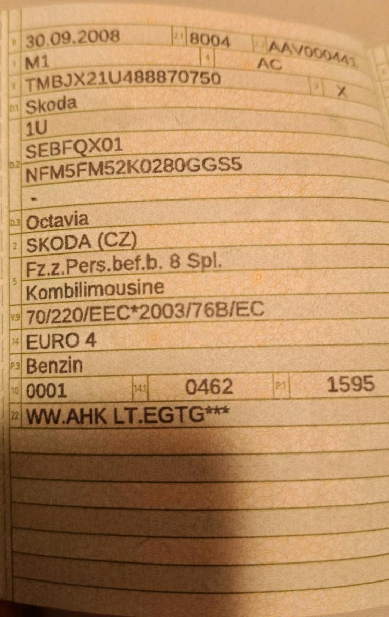 Skoda Octavia 2007 — photo 7