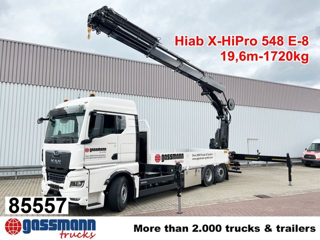 MAN TGX 26.510 6x2-4 LL, Kran Hiab X-HiPro 548 E-8,