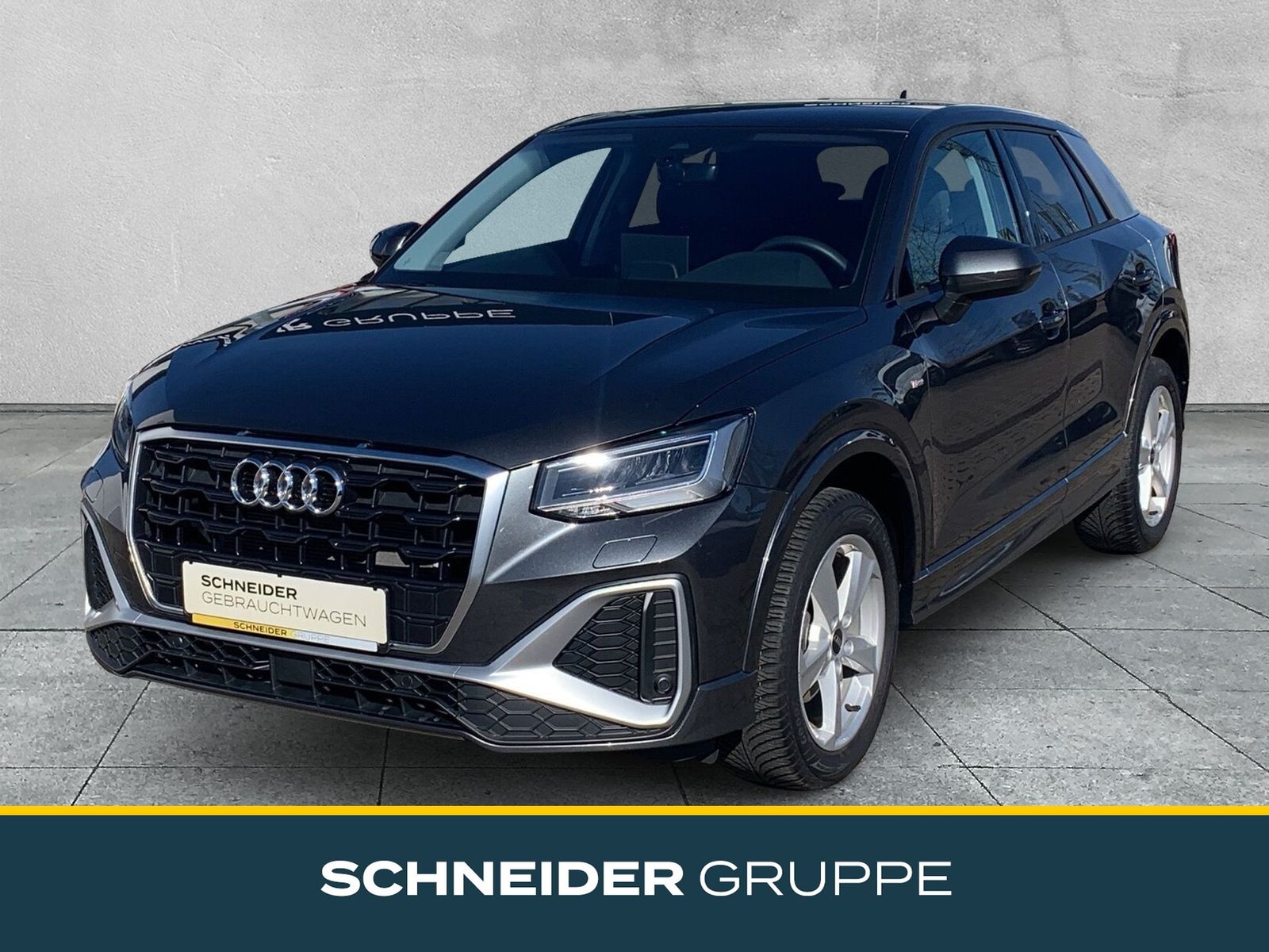 Audi Q2 35 1.5 TFSI S-LINE LED+NAVI+SHZ+DAB+KLIMA+PDC