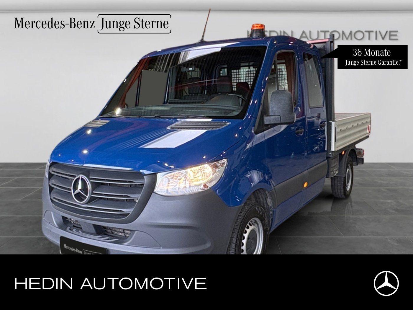 Mercedes-Benz Sprinter 319 CDI DoKa Pritsche DISTR|KLIMA|AHK