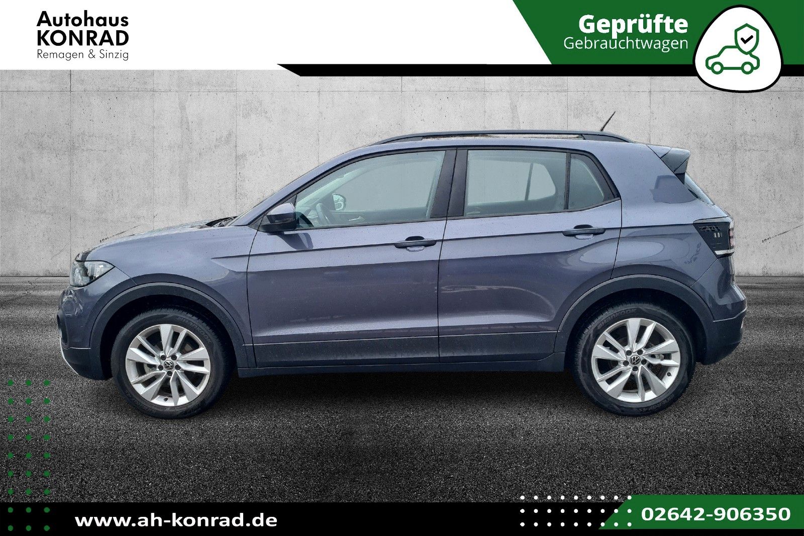 Fahrzeugabbildung Volkswagen T-Cross 1.0 TSI DSG Life*SITZHZNG*APP*PDC*