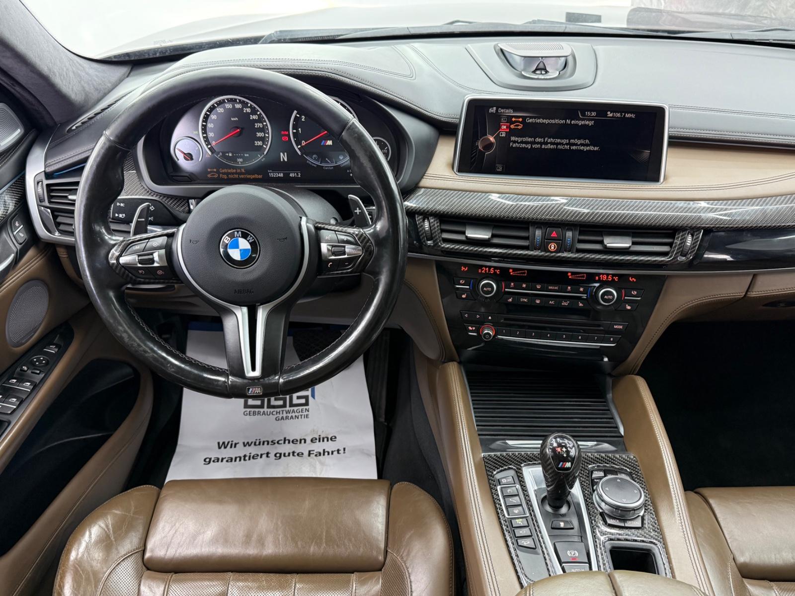 BMW X6 M*B&O*DEUTSCH*UNFALLFREI*MEMORY*CARBON*HUD*